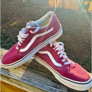 Ladies Vans - suede great condition!
